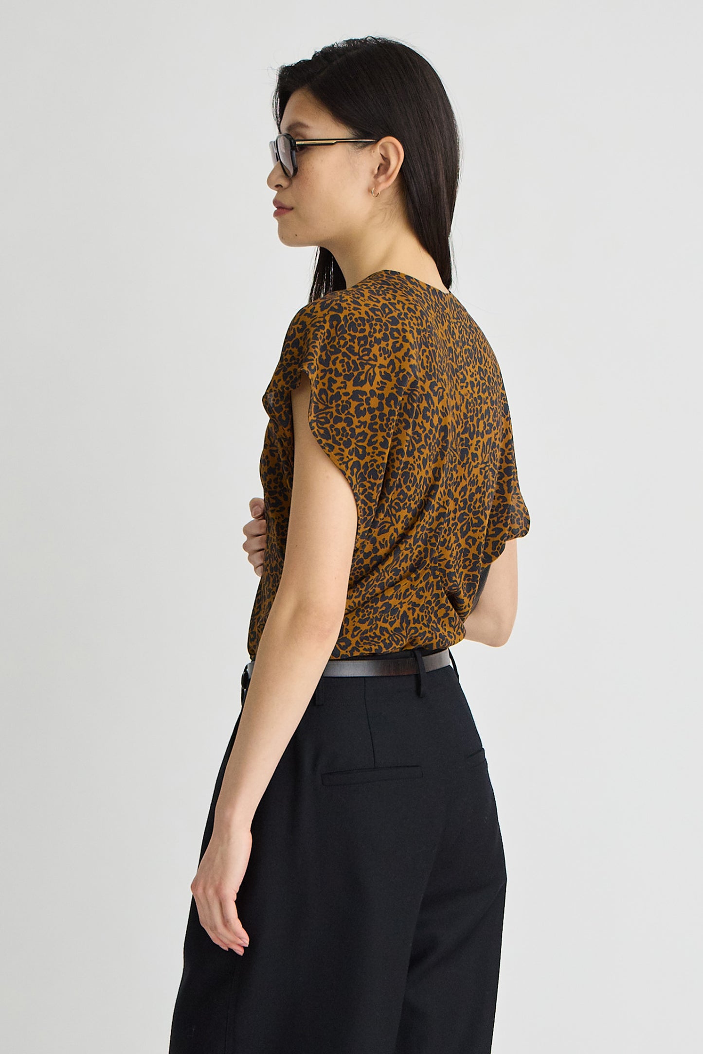 Monde Silky Bias Top Shirts Apiece Apart