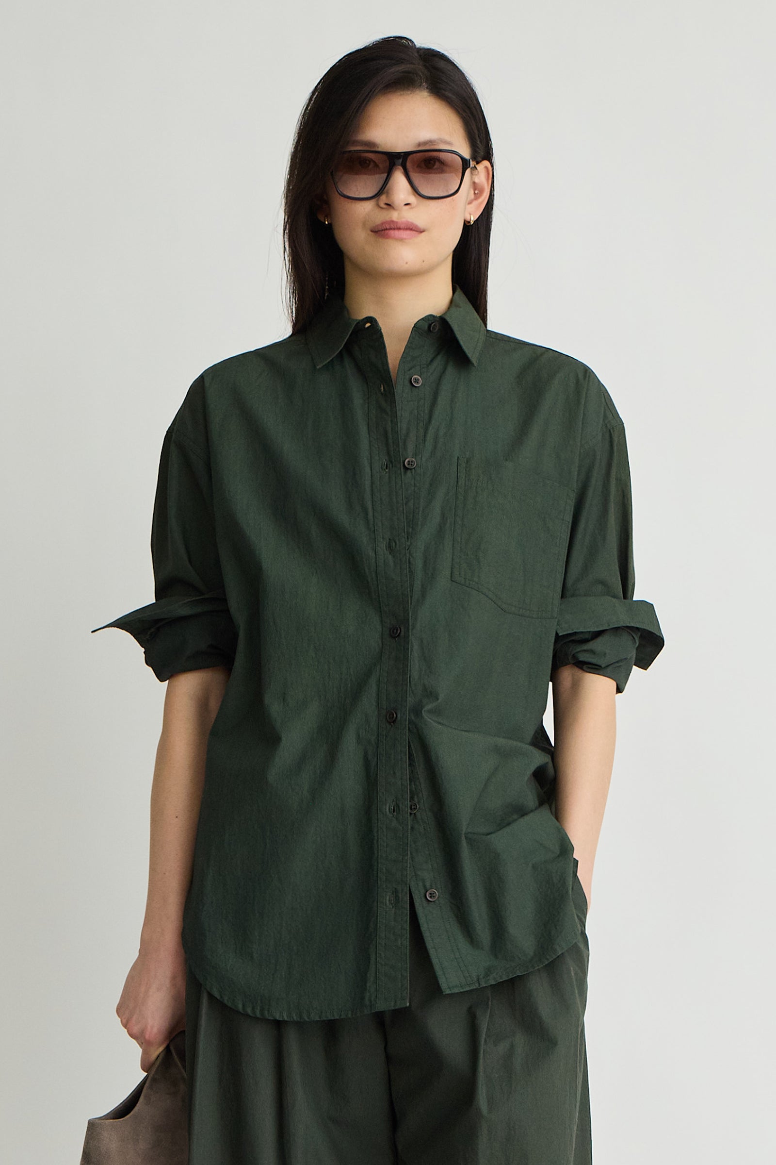Oversized Button Down Apiece Apart Rosin XS