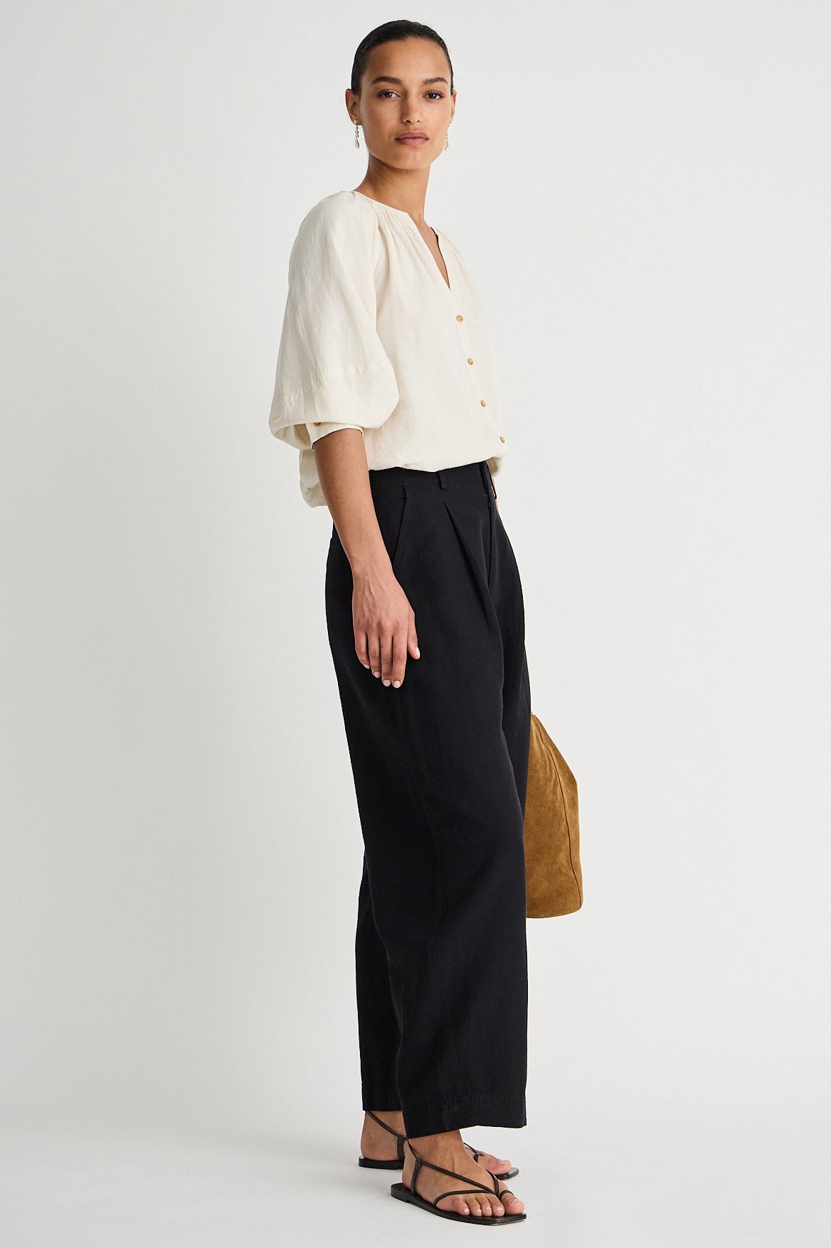 Bari Crop Trouser Apiece Apart