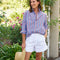 Blue Stripe Luxe Cotton