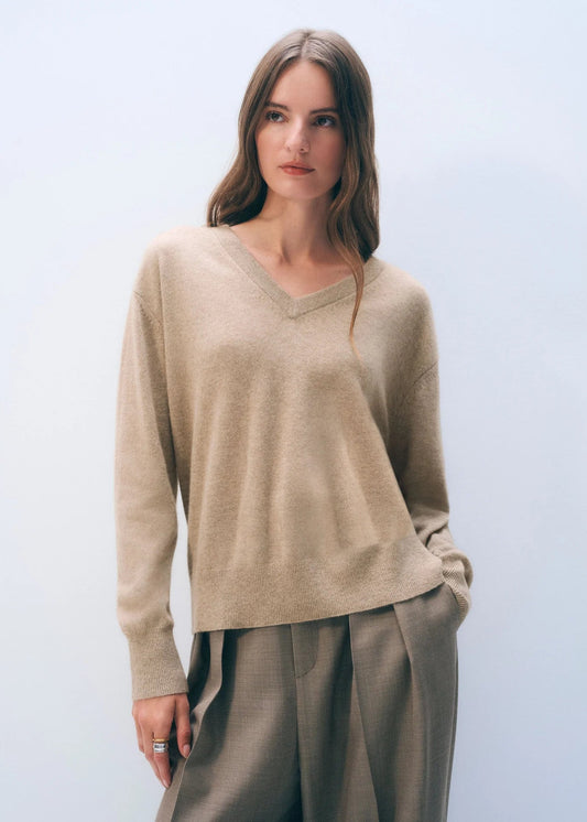 Cashmere V-Neck Sweater