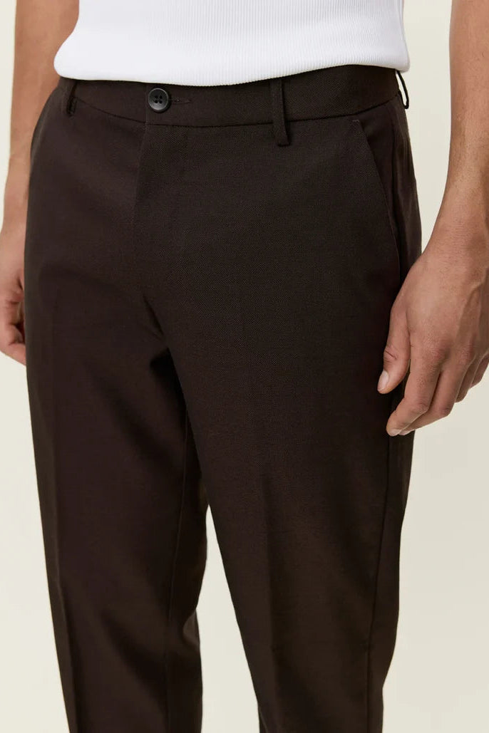 Brushed Twill Reg Suit Pants - 1