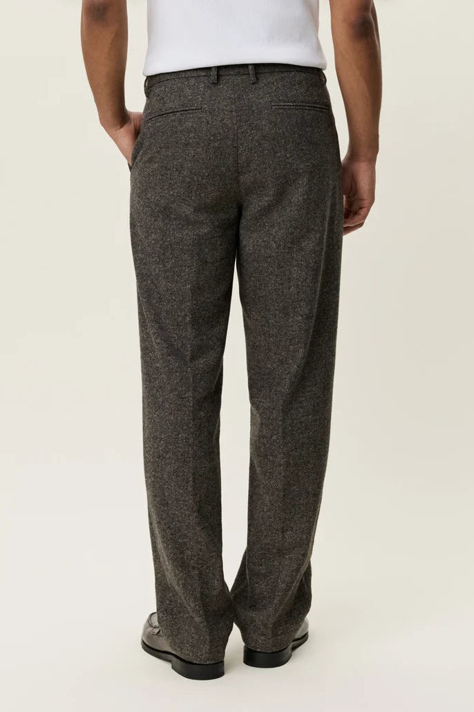 Wool Melange Slack Pants - 2