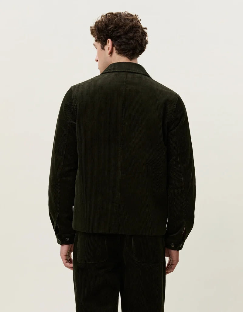 Corduroy Zipper Coach Jacket - 2