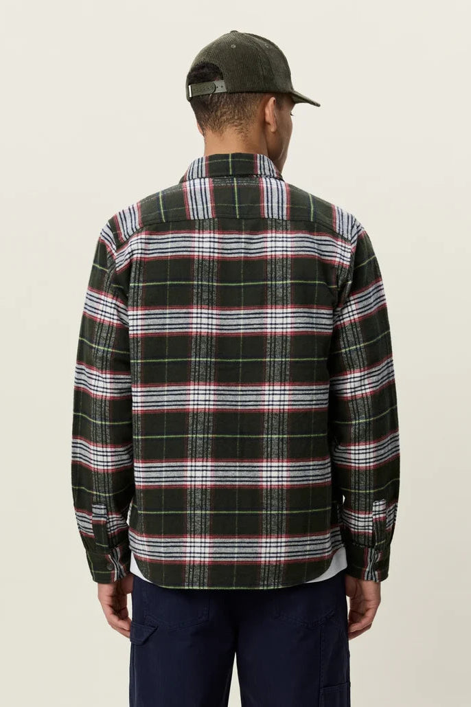 Wool Check Overshirt - 2