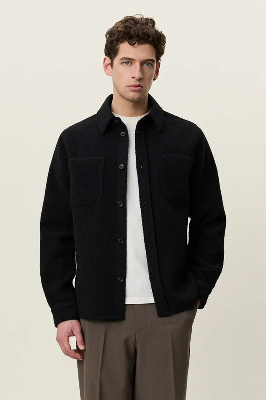 Bouclé Overshirt Shirts Les Deux