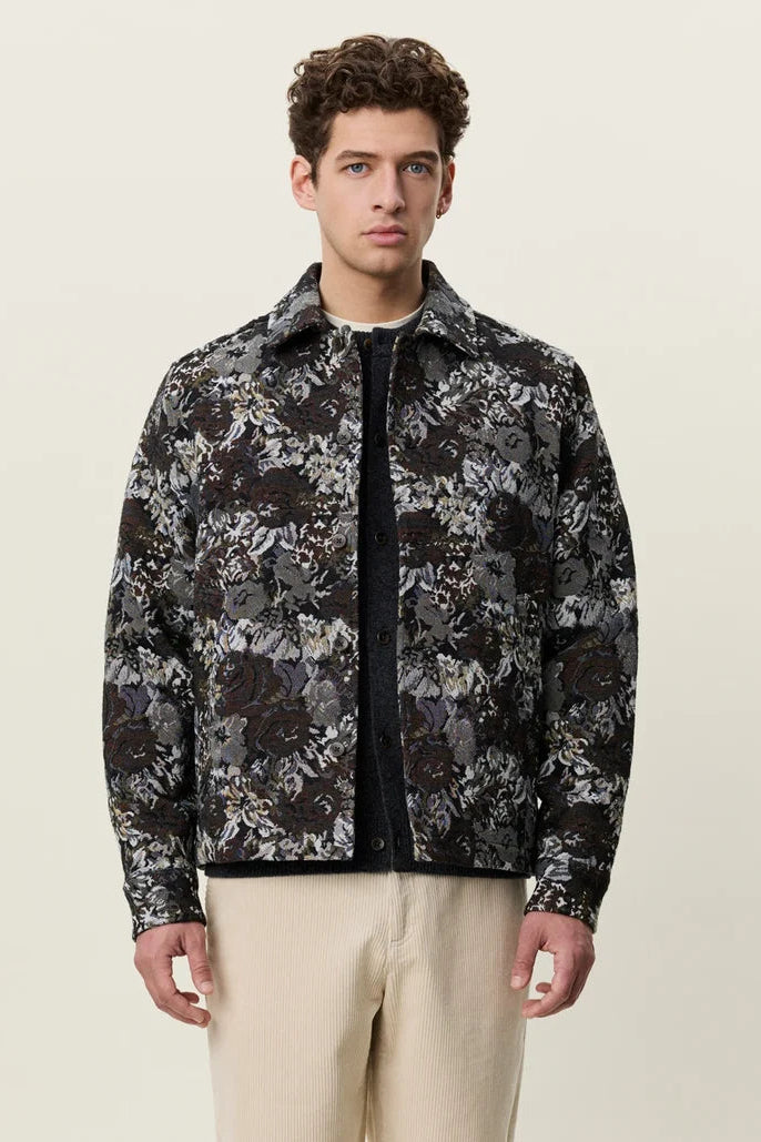 Rose Jacquard Overshirt - 1
