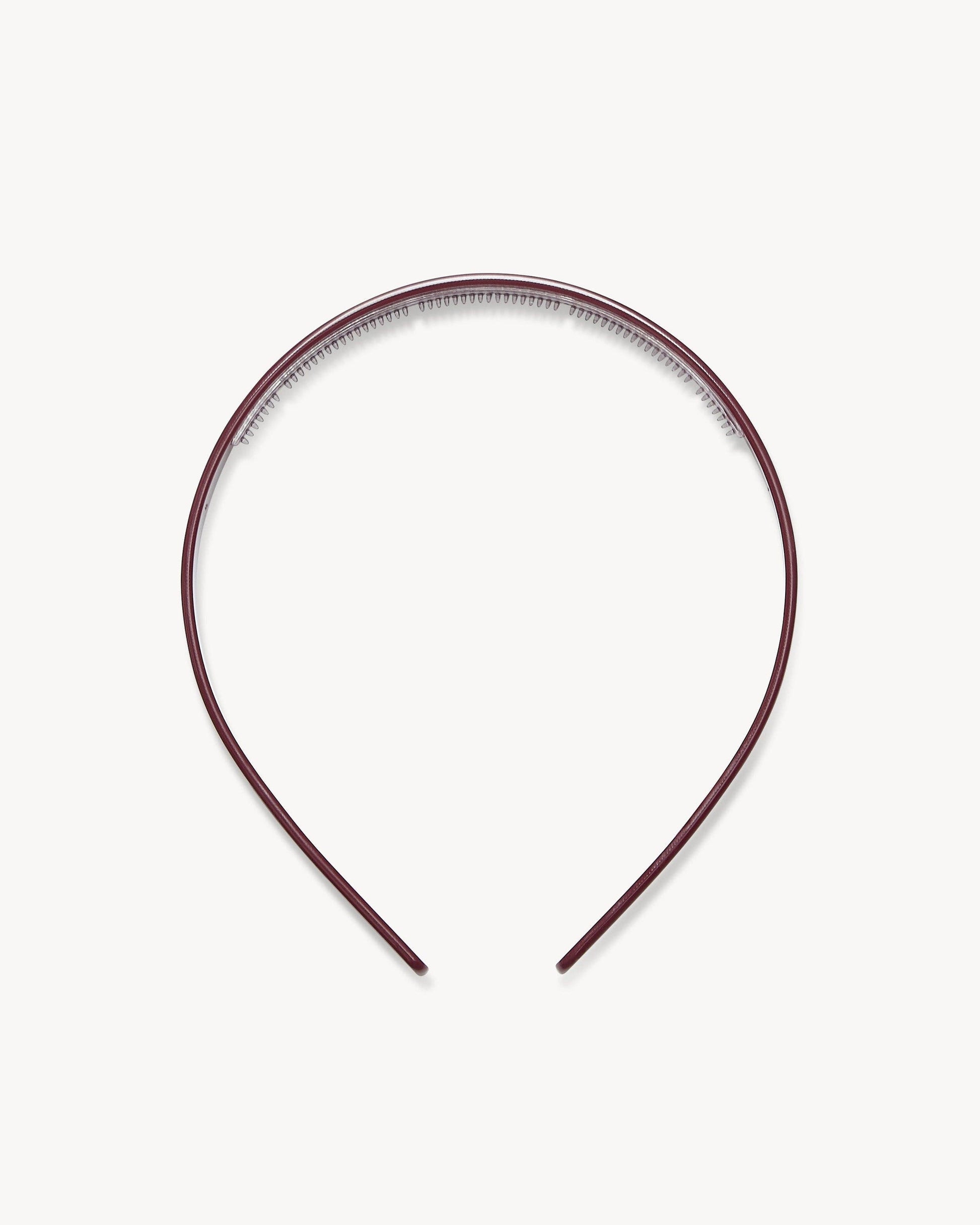 Ultralight Thin Headband in Oxblood MACHETE