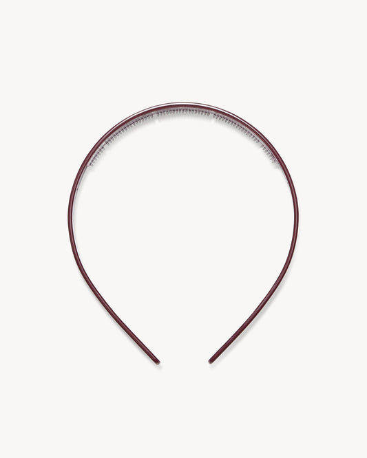 Ultralight Thin Headband in Oxblood MACHETE