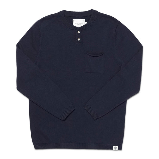 Newport Seawell™ Pocket Henley Sweaters Long Wharf Supply Co. Navy S