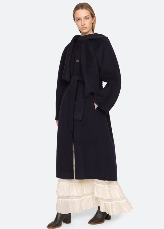 Astra Coat Jackets & Outerwear SEA NEW YORK Navy S