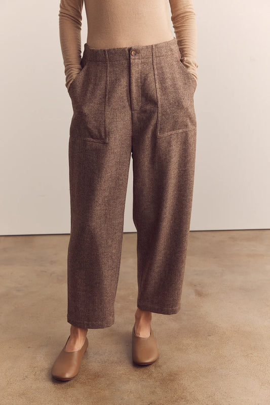 Baby Herringbone Pants  Amente   