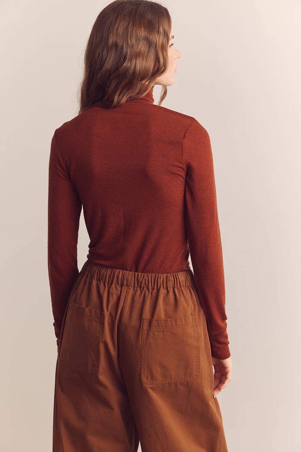 Front Pleat Drawstring Pants  Amente   