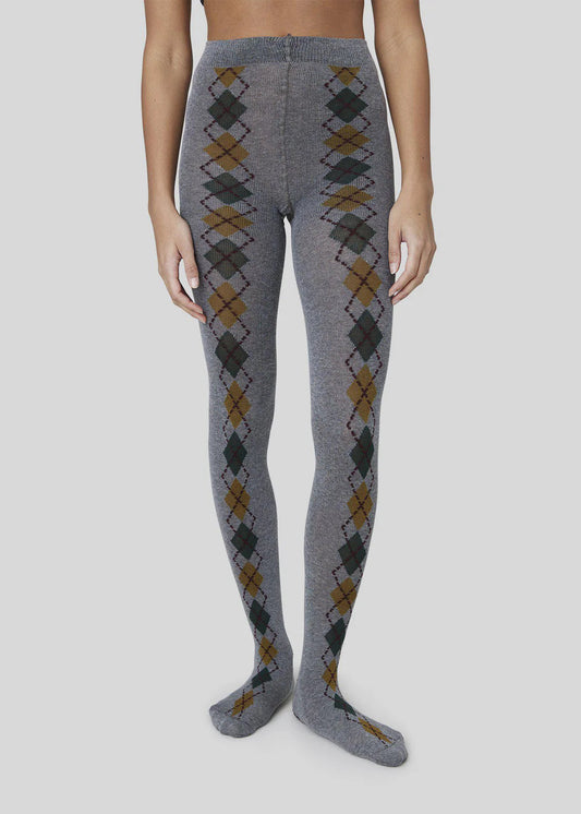 Kristina Argyle Tight Socks & Hosiery Swedish Stockings