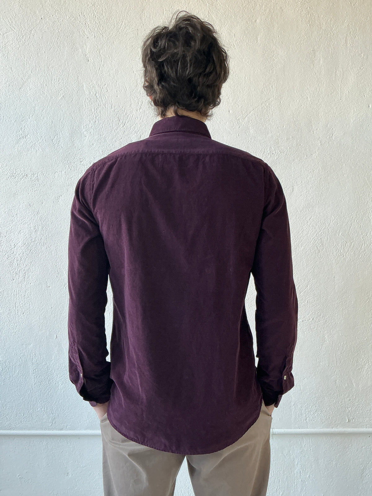 Garment Dyed Fine Wale Corduroy Shirt Shirts fig. - 6