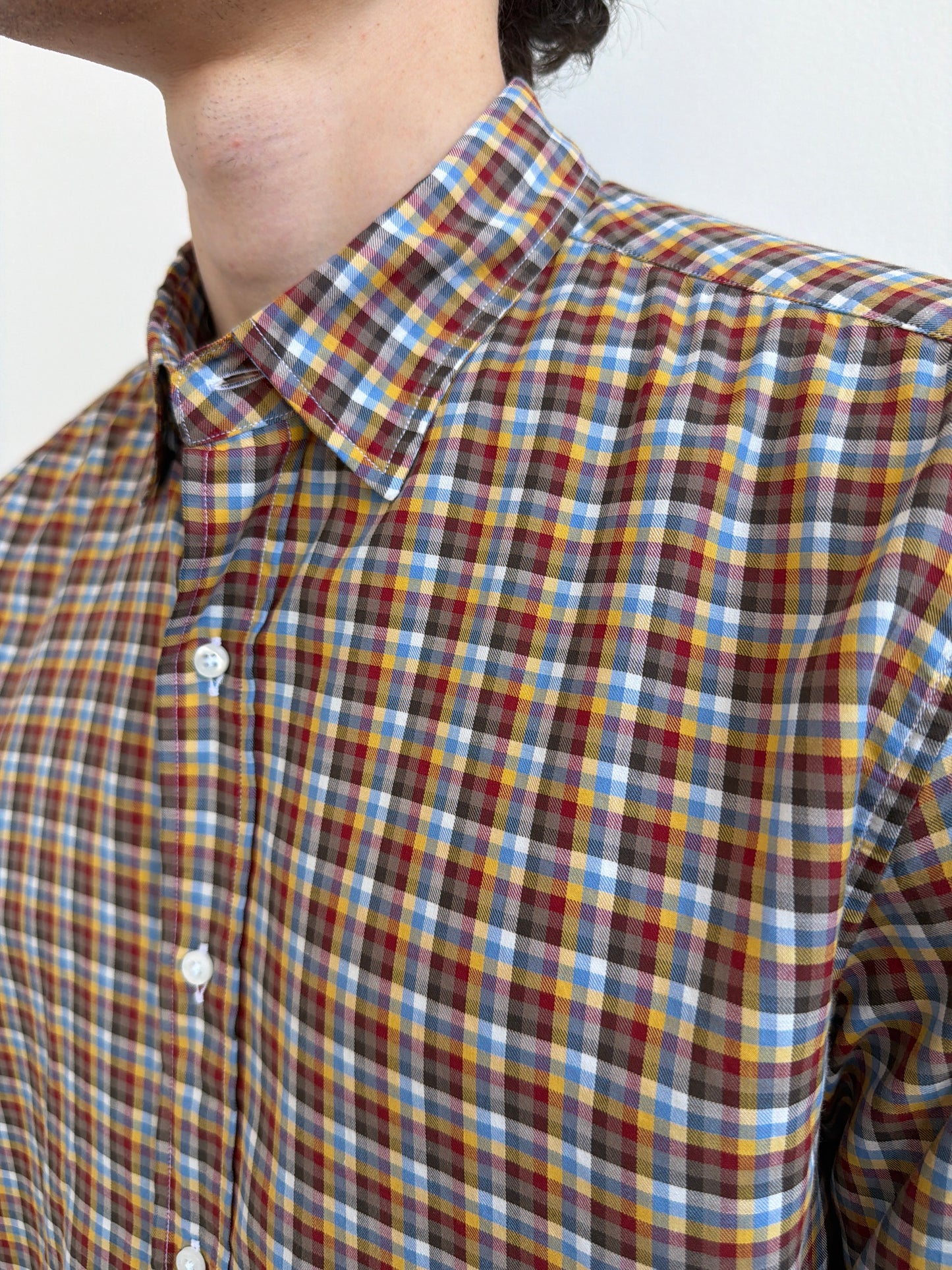 Finbar Woven Button Up Frank & Eileen - 2