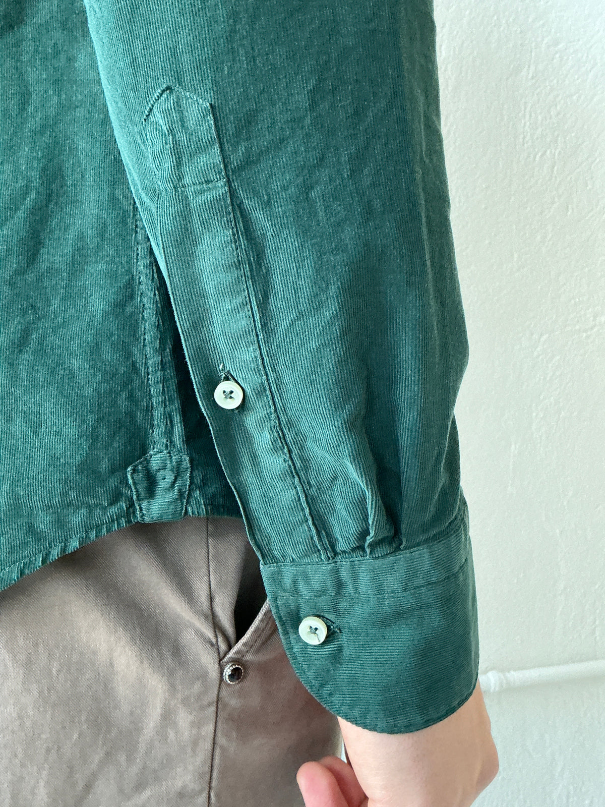 Garment Dyed Fine Wale Corduroy Shirt Shirts fig. - 17