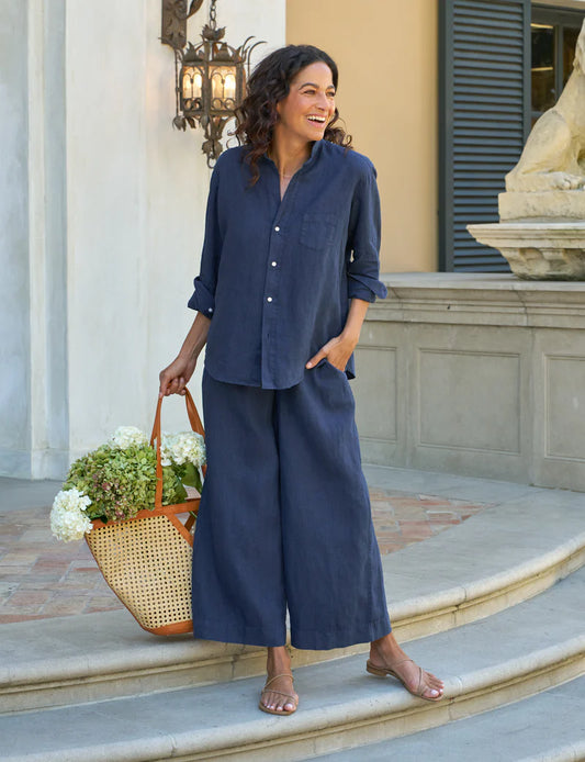 Tuscan Getaway Set Tops Frank & Eileen Navy S