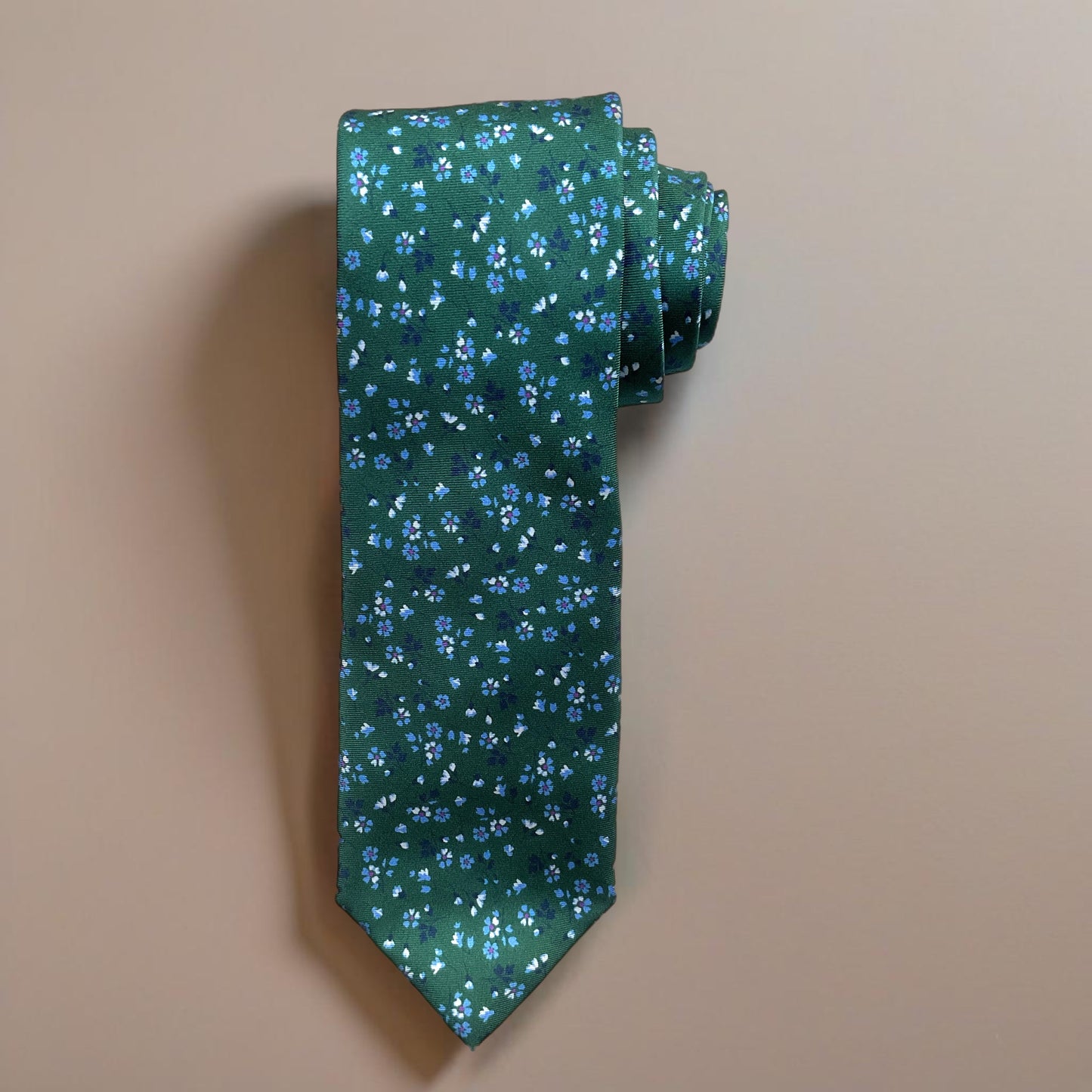 Floral Tie Ties Altea Green Floral