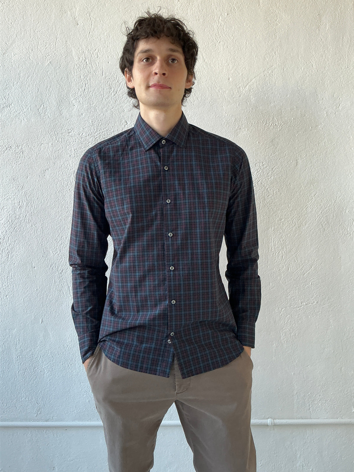 Small Plaid Shirt Shirts fig.