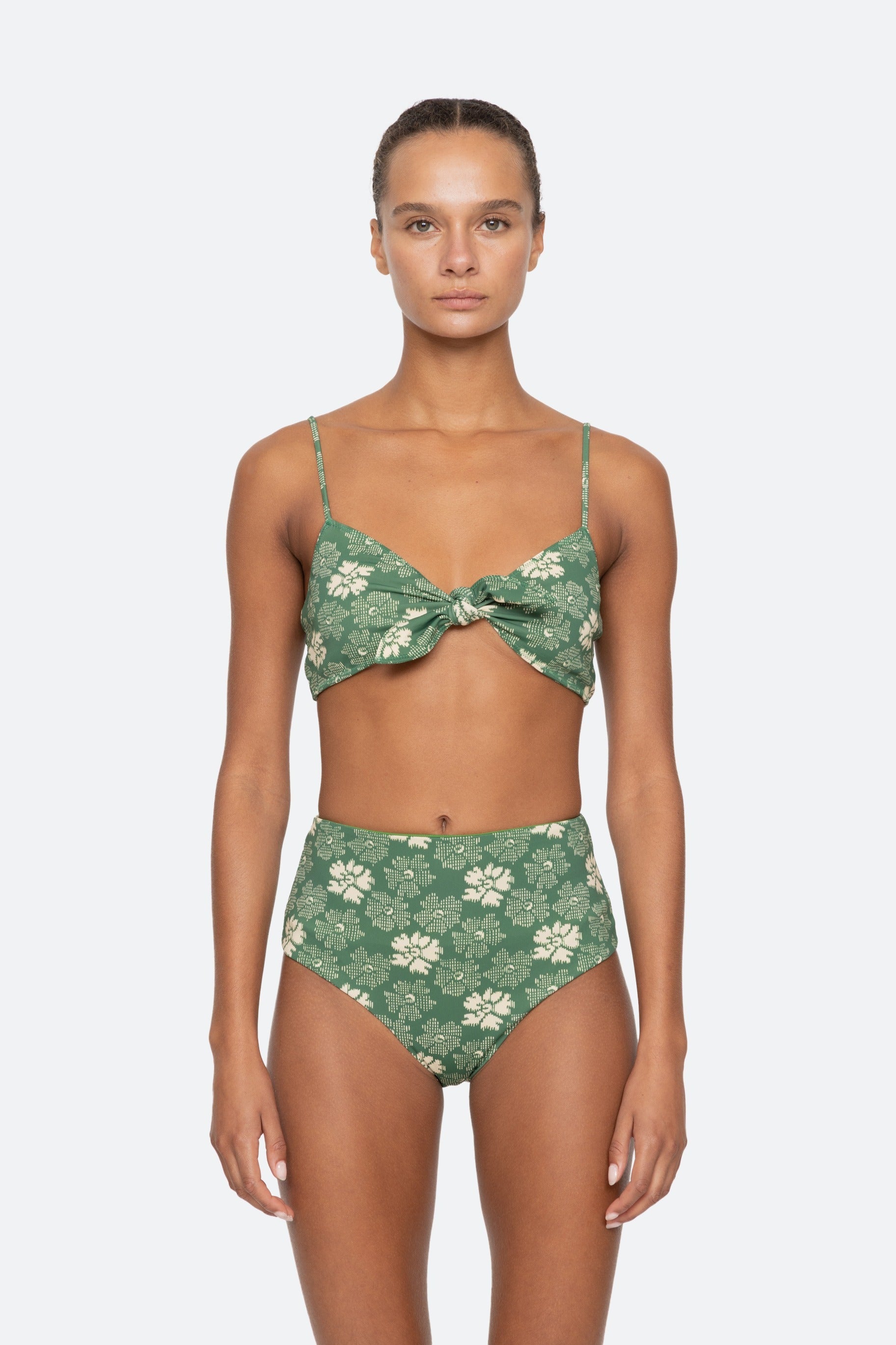 Gloria Print Bikini Top Swimwear SEA NEW YORK