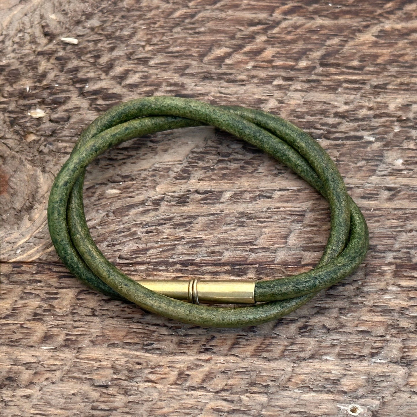 Flint Bracelet Jewelry Tres Cuervos Green L