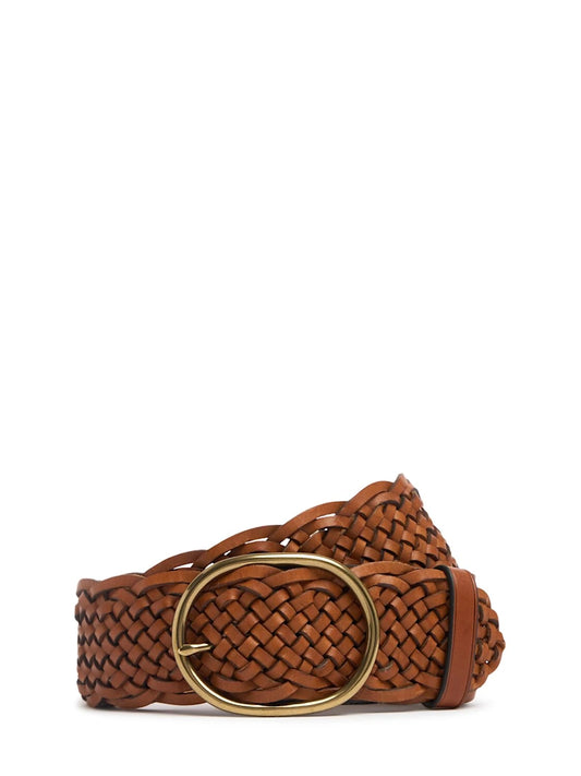 16ply Brass Oval Buckle Belt Belts Dragon Diffusion
