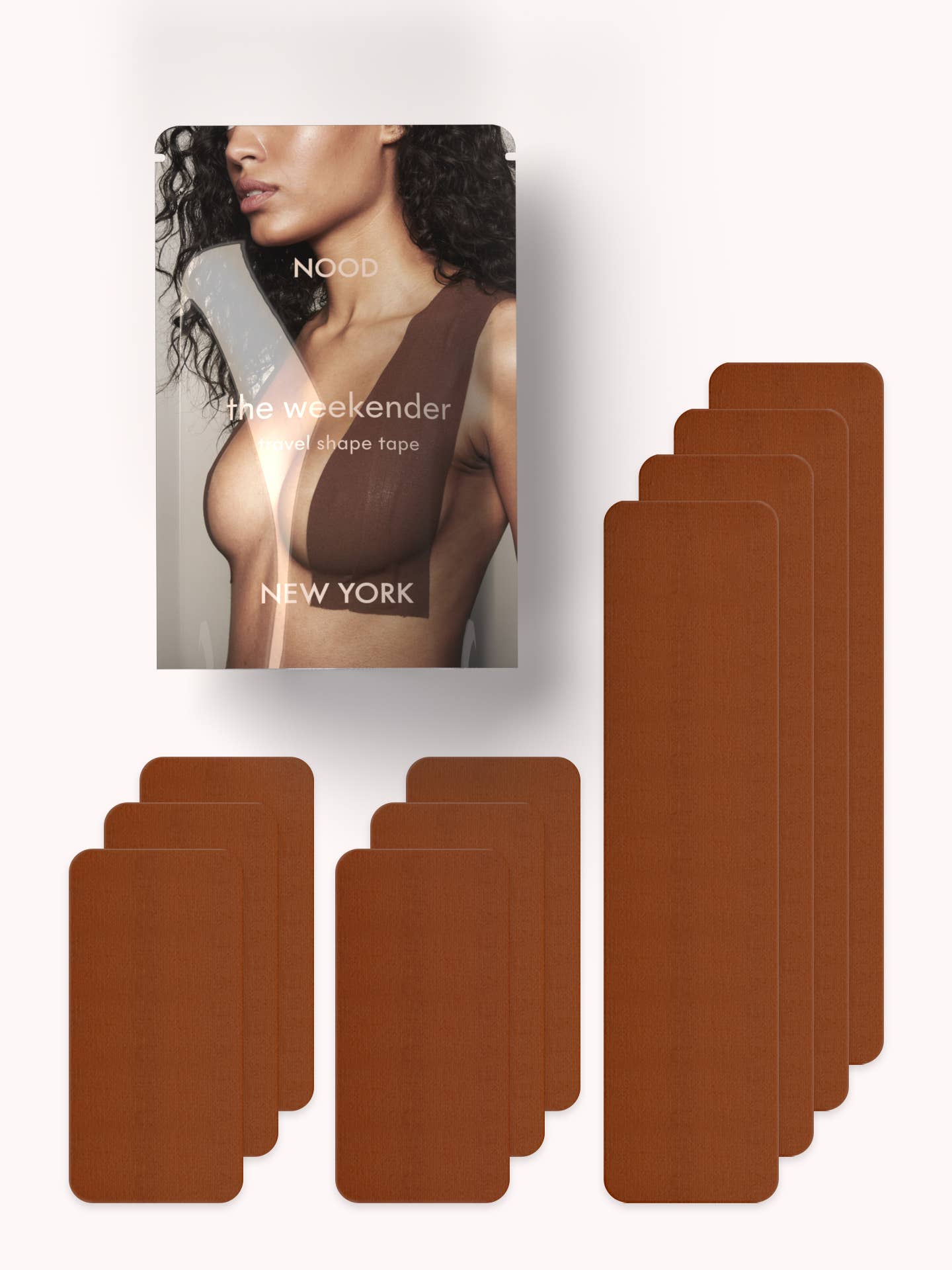 The Weekender | Travel Shape Tape Accessories NOOD No 7 Bronze