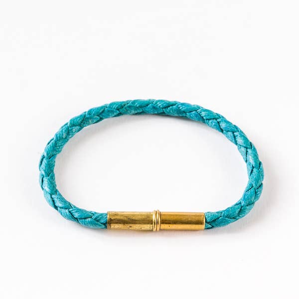 Flint Single Waxed Canvas Bracelet Jewelry Tres Cuervos
