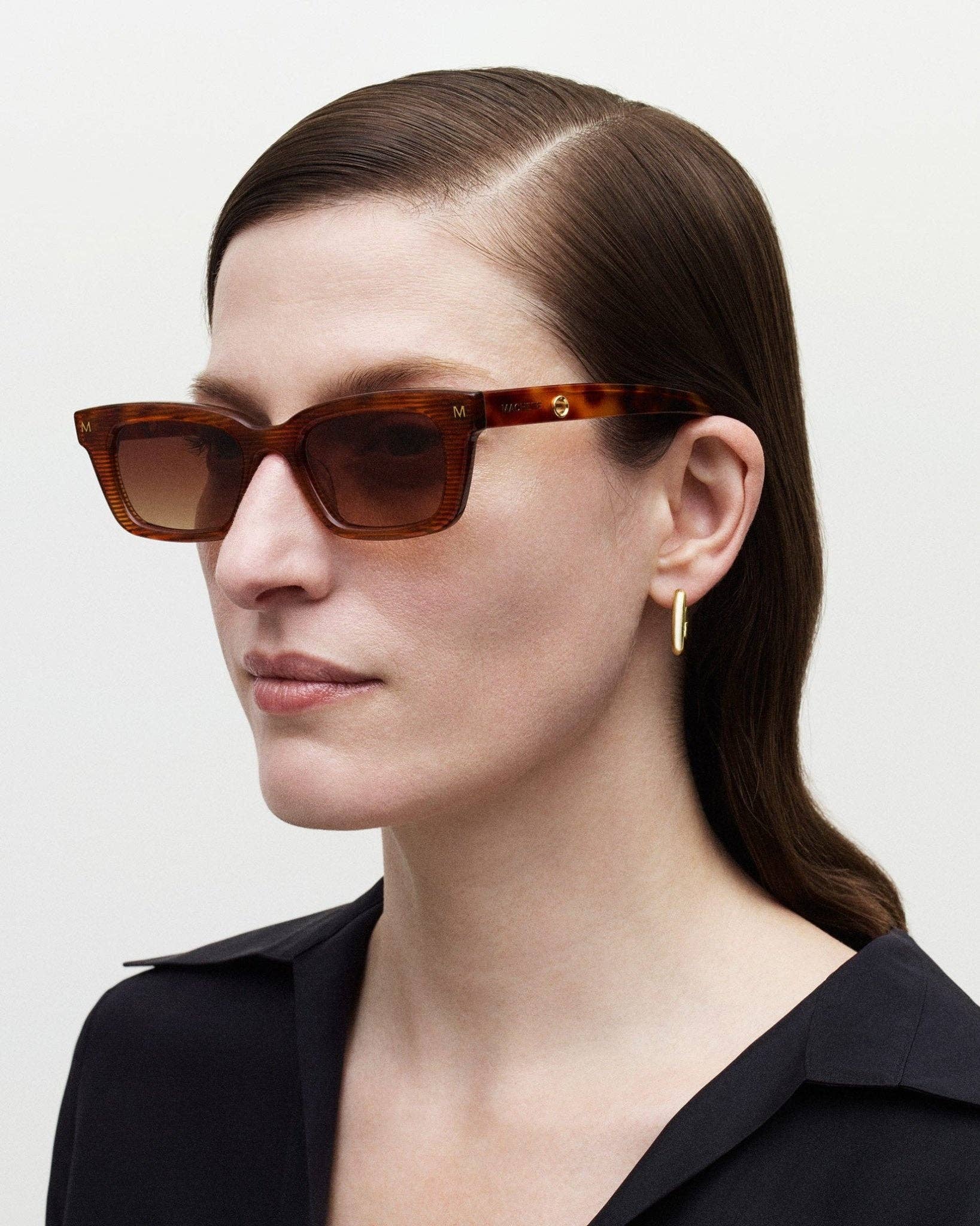 Ruby Sunglasses in Blonde Tortoise Accessories MACHETE