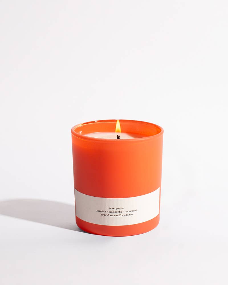 Love Potion Limited Edition Red Glass Candle Candles Brooklyn Candle Studio