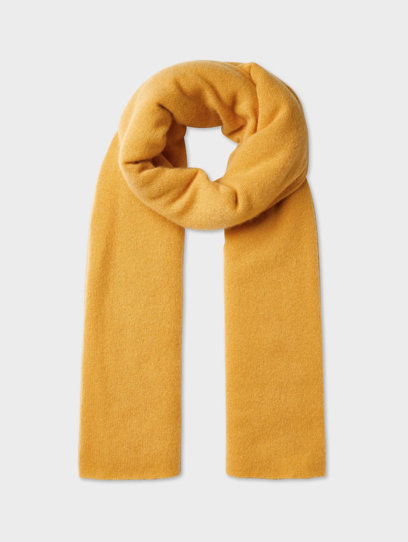 Cashmere Travel Wrap  White + Warren Goldenrod O/S 