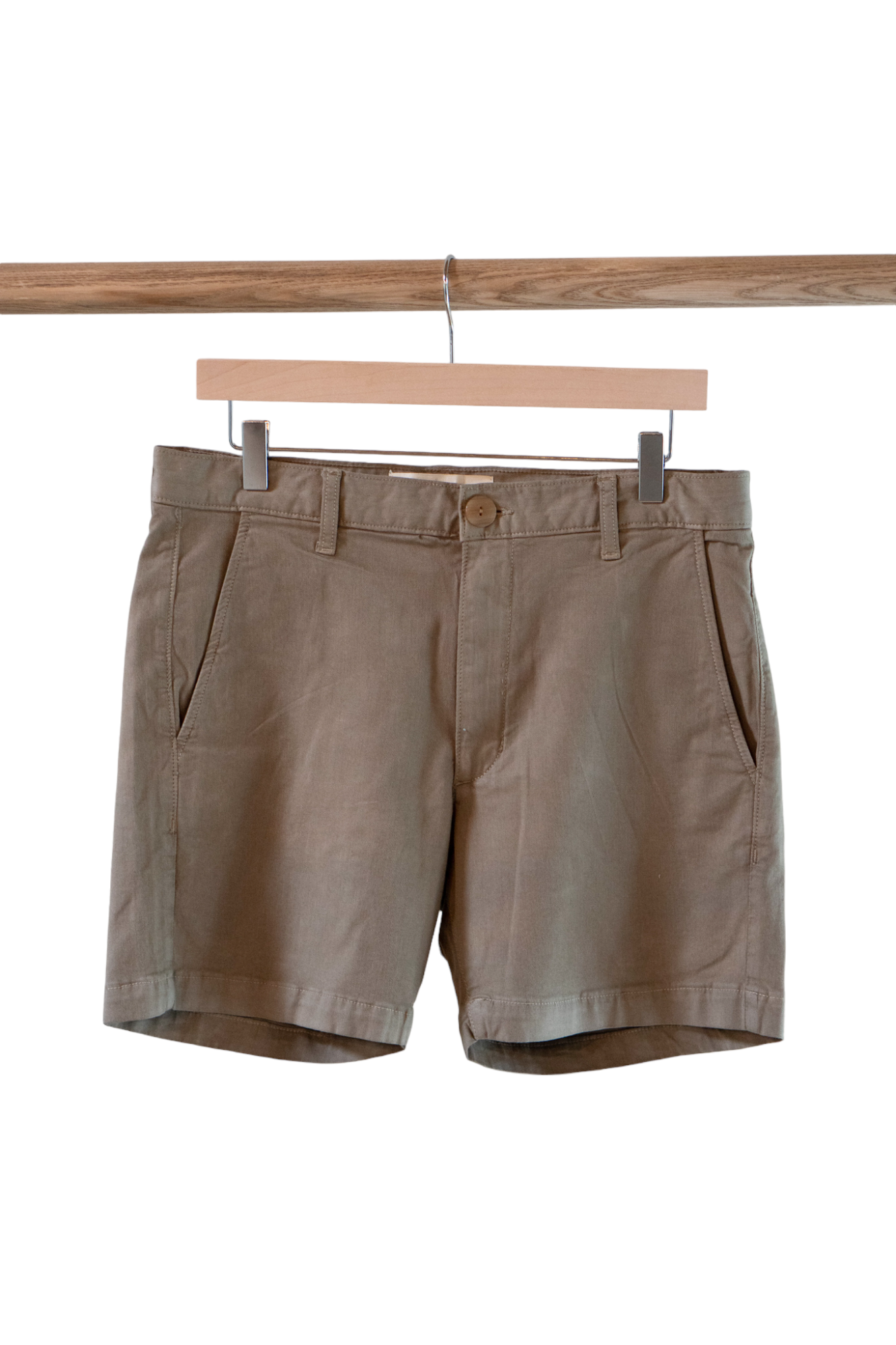Men's Brooklyn Japanese Twill Short SS24 Shorts Road to Nowhere Clothing 35 Fatigue