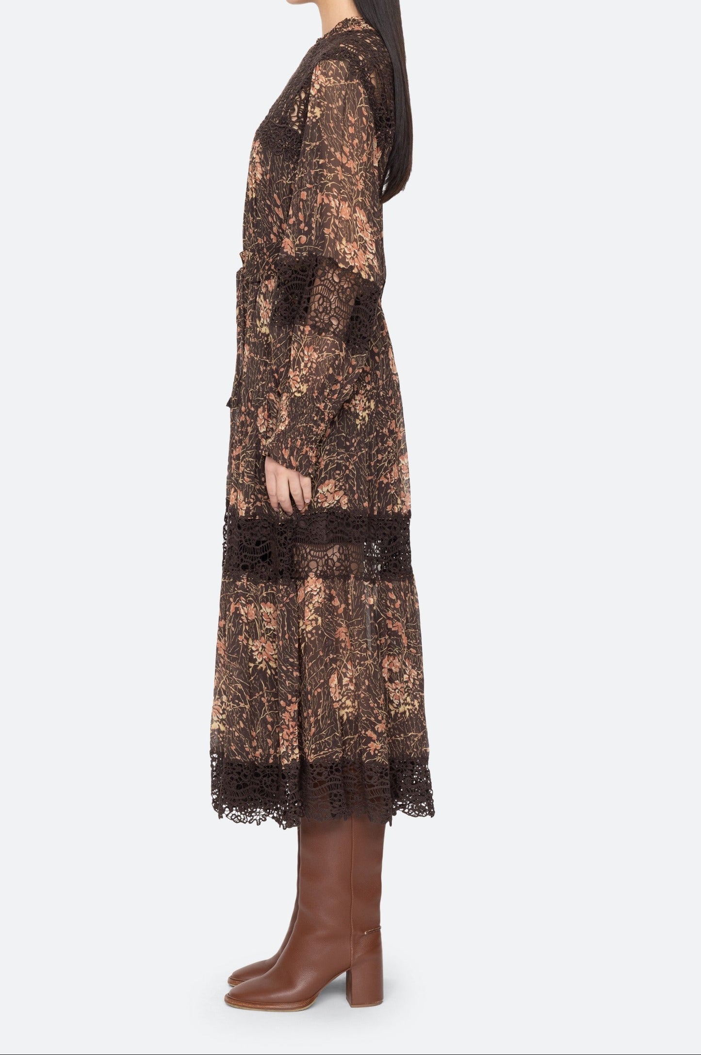 Luisa Print L/S Dress Dresses SEA NEW YORK