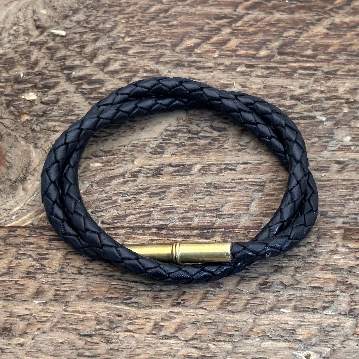 Flint Braided Bracelet Accessories Tres Cuervos Black Bolo L