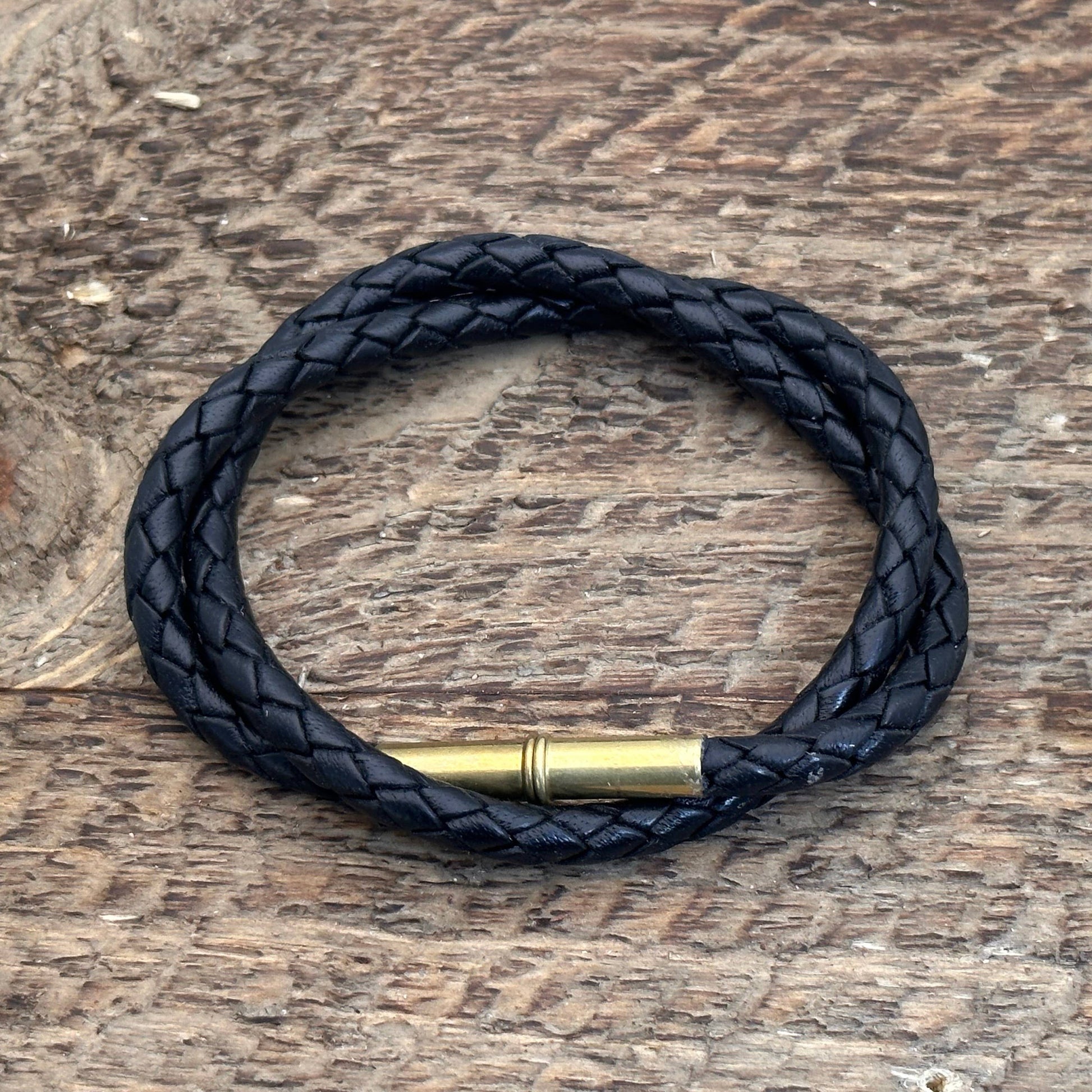 Flint Braided Bracelet Accessories Tres Cuervos Black Bolo L