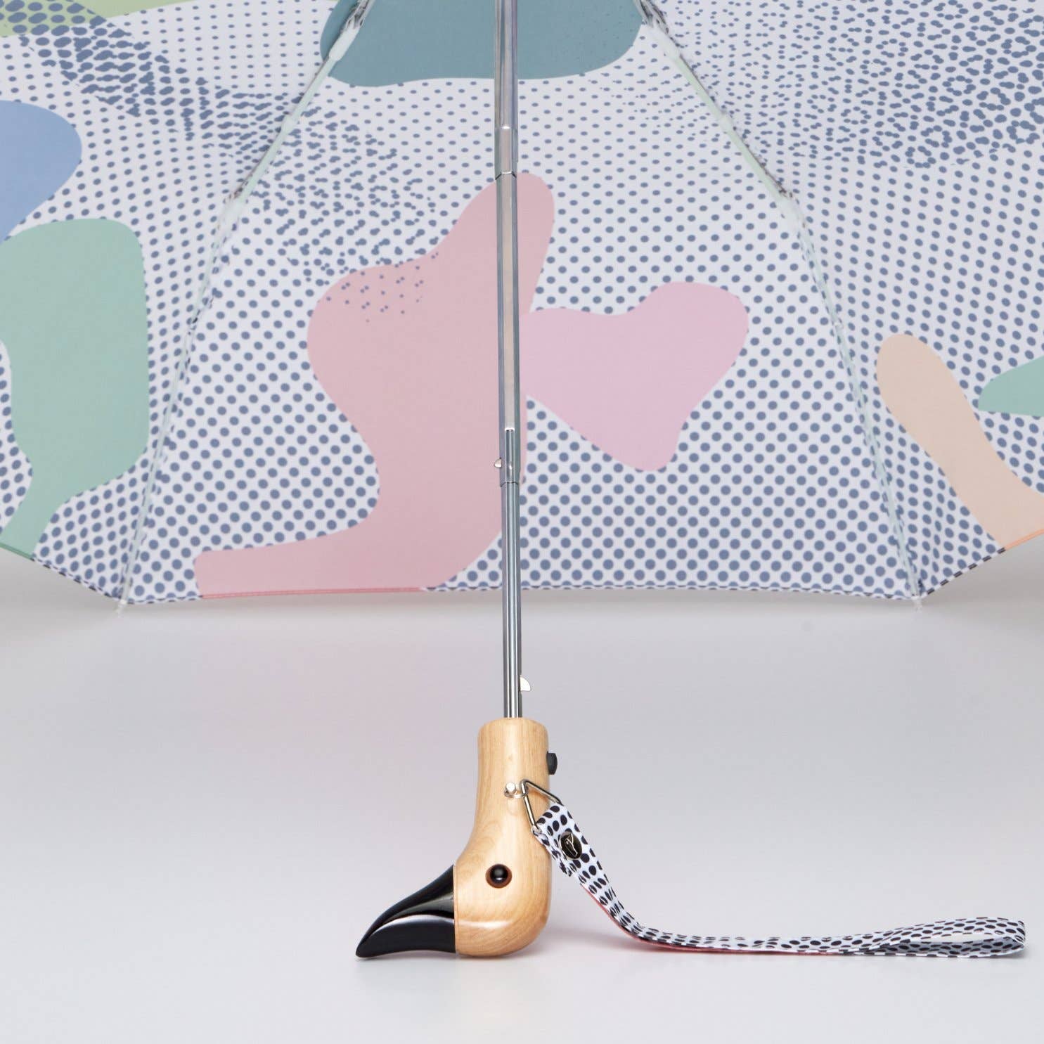 Dots Sustainable Compact Duckhead Umbrella  Original Duckhead US   