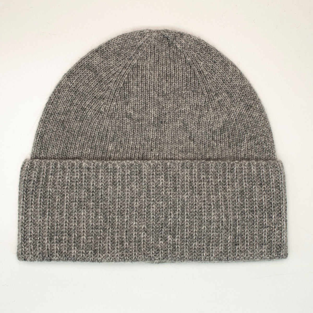 Cashmere Ribbed Hat w/Folded Cuff Hats Portolano - 4