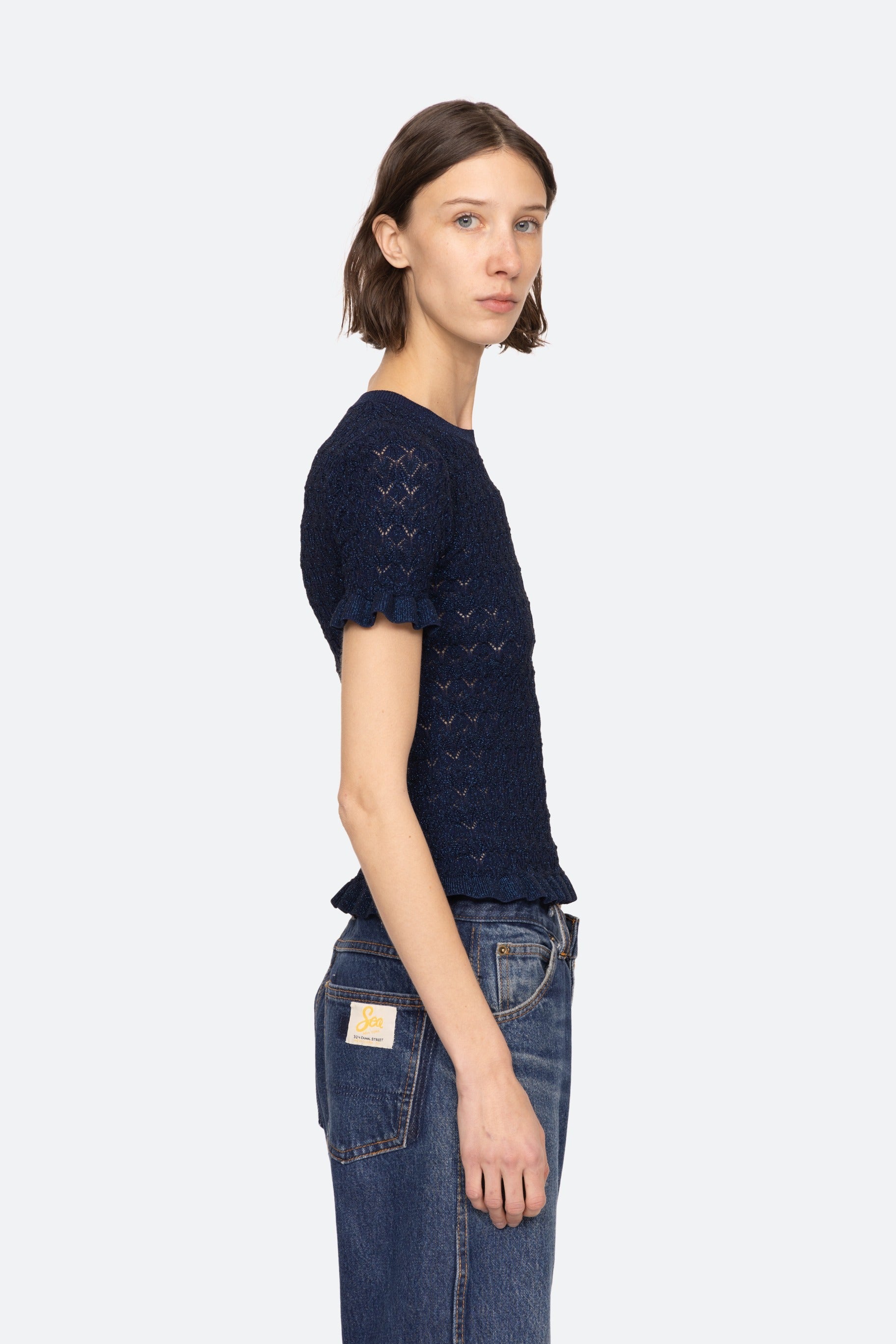 Ruby Knit Tee Sweaters SEA NEW YORK