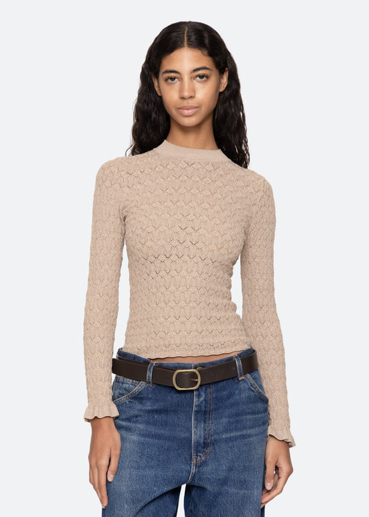 Ruby Knit L/S Top Sweaters SEA NEW YORK