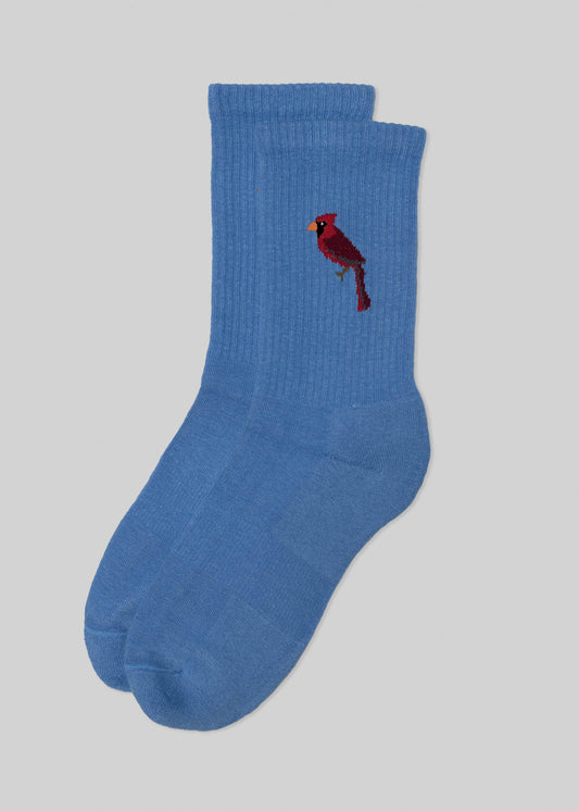 Flock Crew Socks American Trench Cardinal