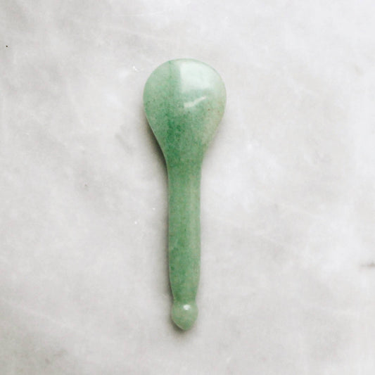 The Jade Acupressure Gua Sha Spoon Beauty Mount Lai