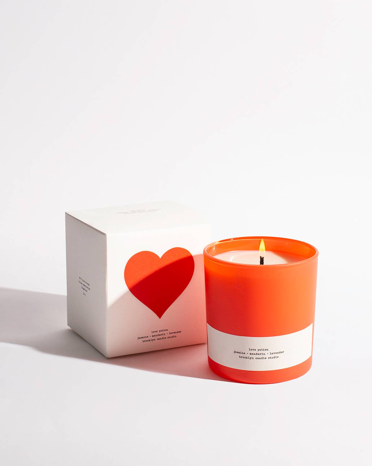 Love Potion Limited Edition Red Glass Candle Candles Brooklyn Candle Studio