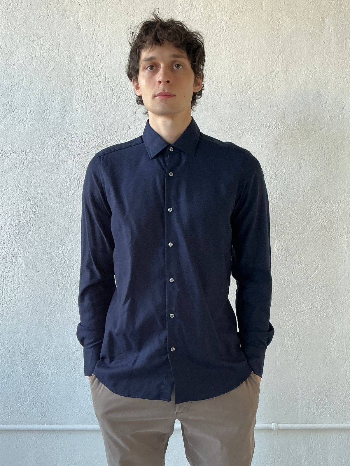Twill Shirt Shirts fig.