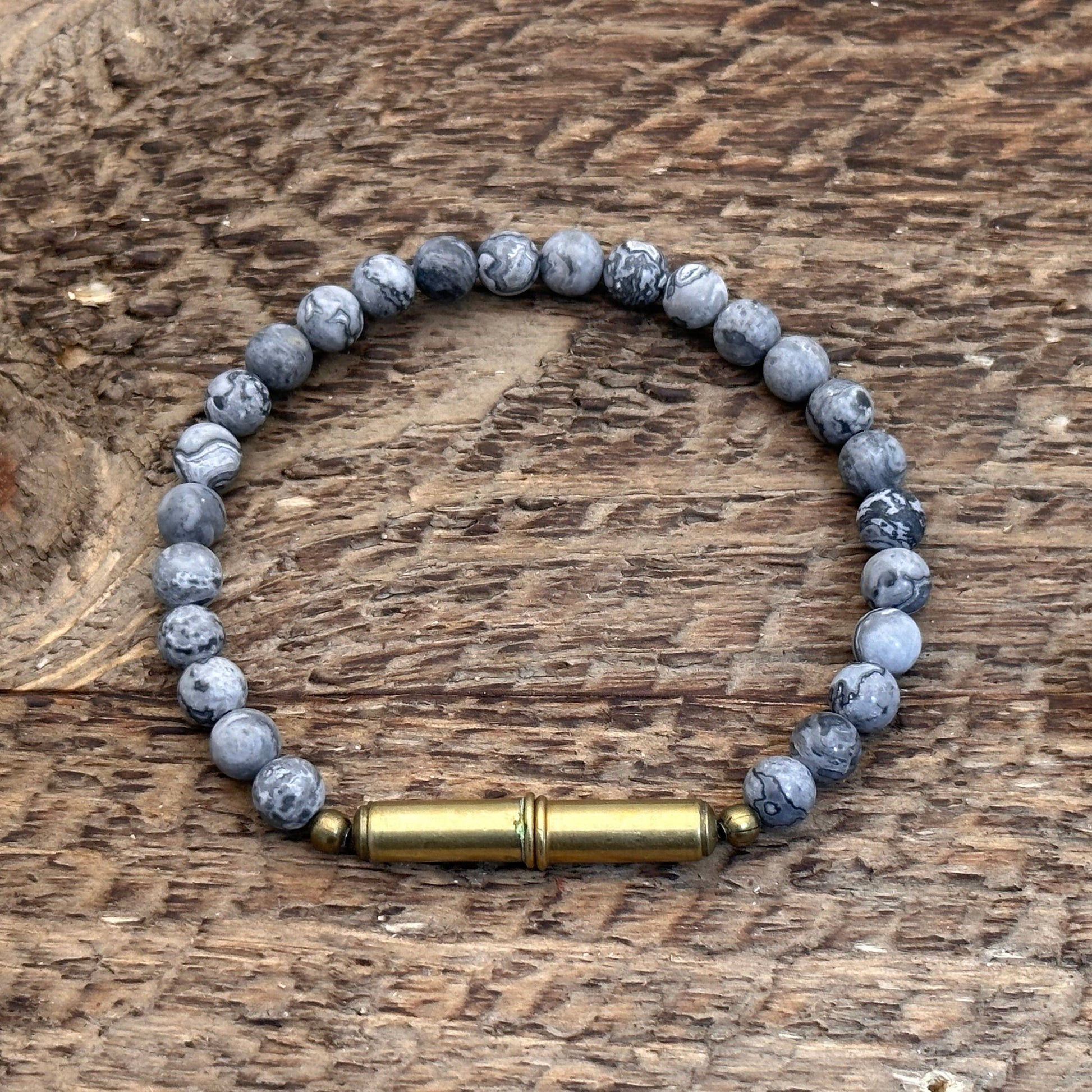Flint Beaded Single Bracelet Jewelry Tres Cuervos