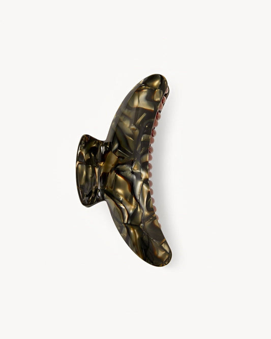 Jumbo Heirloom Claw in Midnight Horn Hair Accessories MACHETE