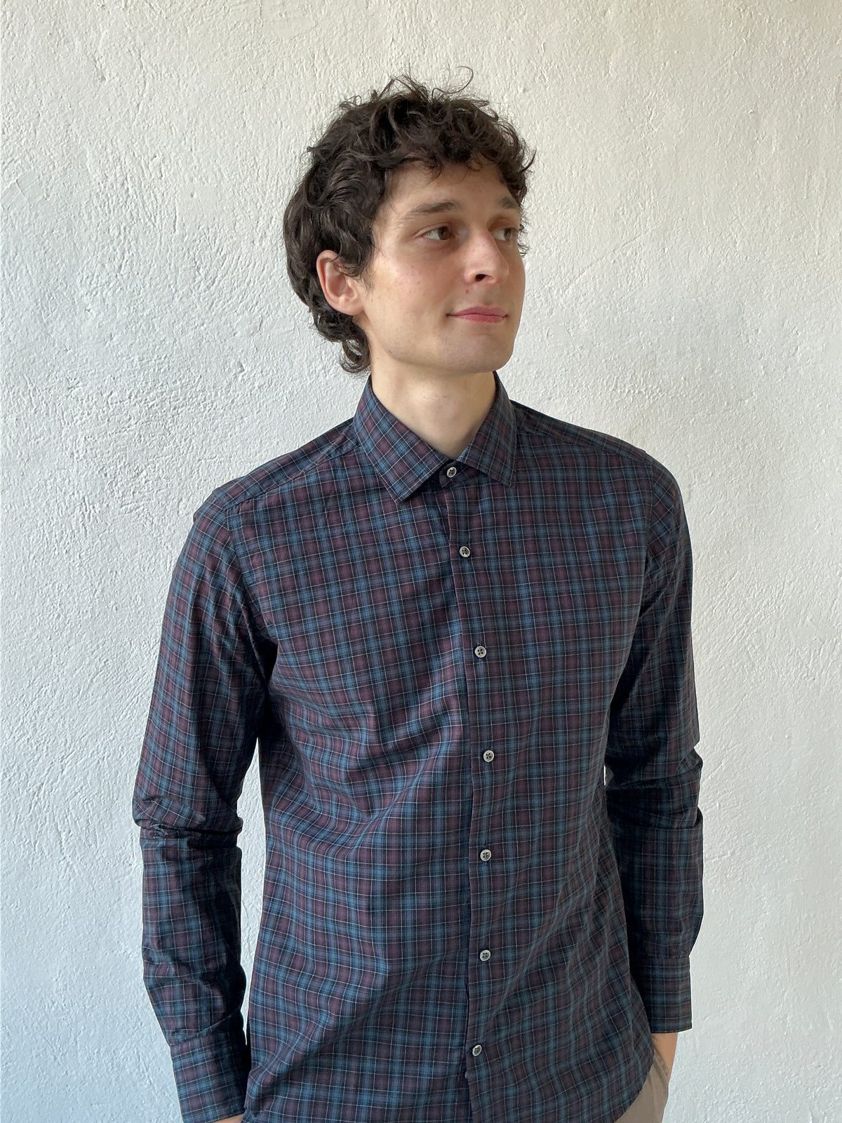 Small Plaid Shirt Shirts fig. - 2