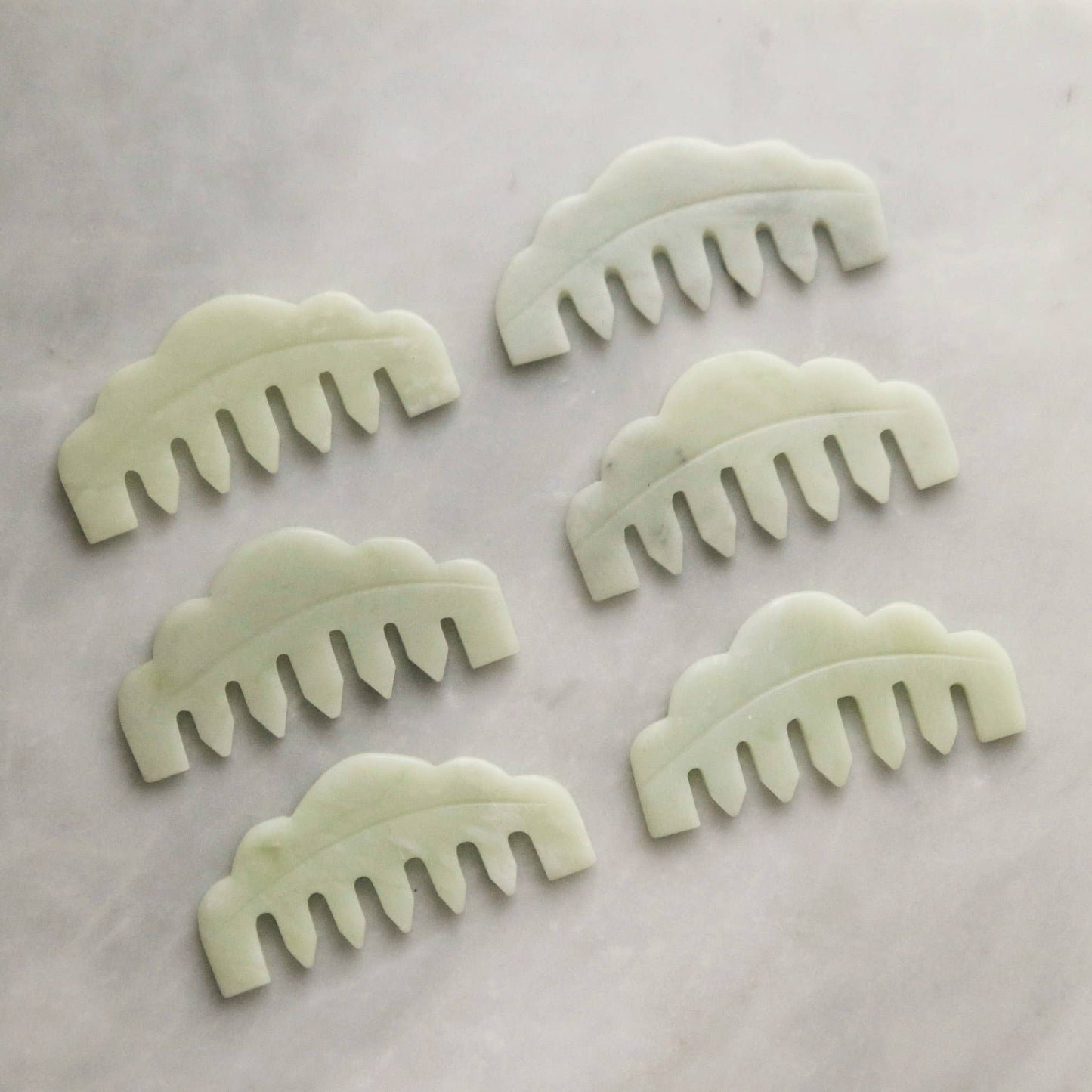 The Jade Massaging Gua Sha Comb Beauty Mount Lai