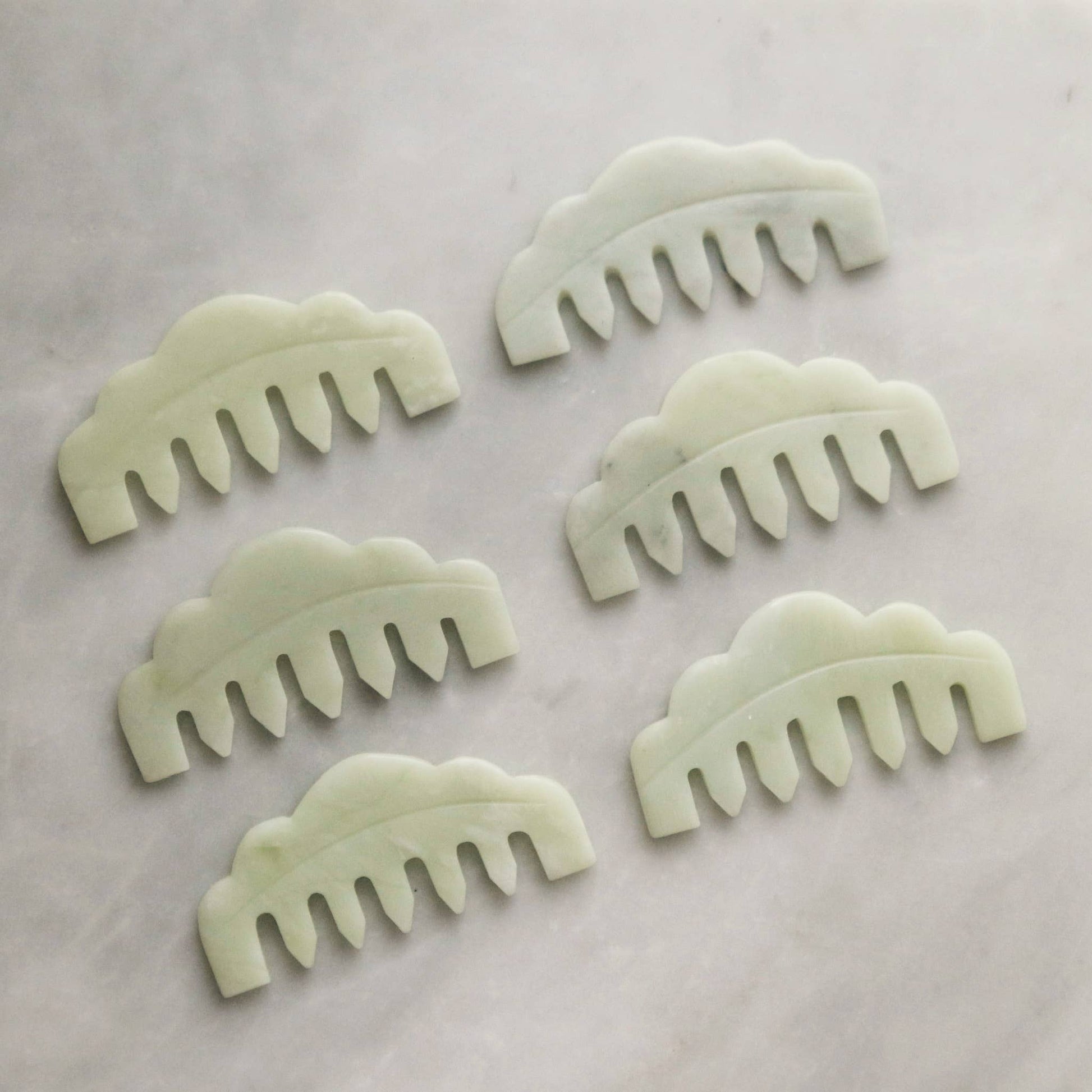 The Jade Massaging Gua Sha Comb Beauty Mount Lai