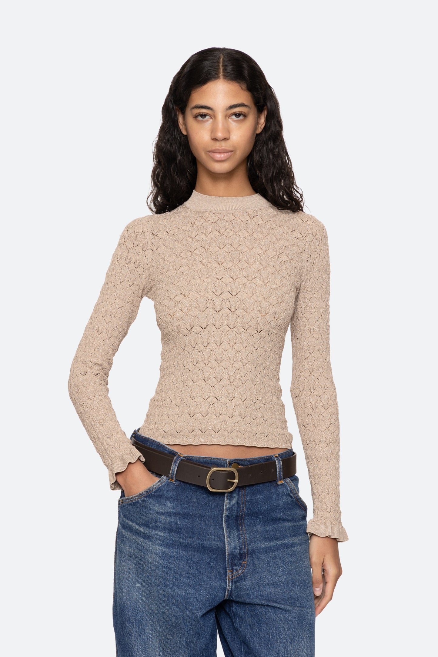 Ruby Knit L/S Top Sweaters SEA NEW YORK